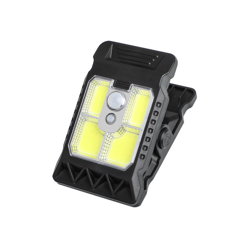 LumiClip™ – Lampe Solaire à Clip avec Détecteur de Mouvement