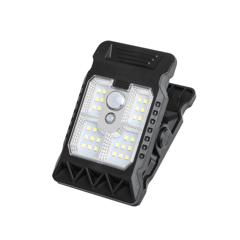 LumiClip™ – Lampe Solaire à Clip avec Détecteur de Mouvement