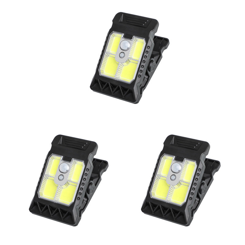 LumiClip™ – Lampe Solaire à Clip avec Détecteur de Mouvement
