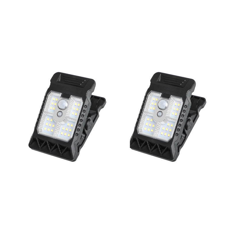 LumiClip™ – Lampe Solaire à Clip avec Détecteur de Mouvement