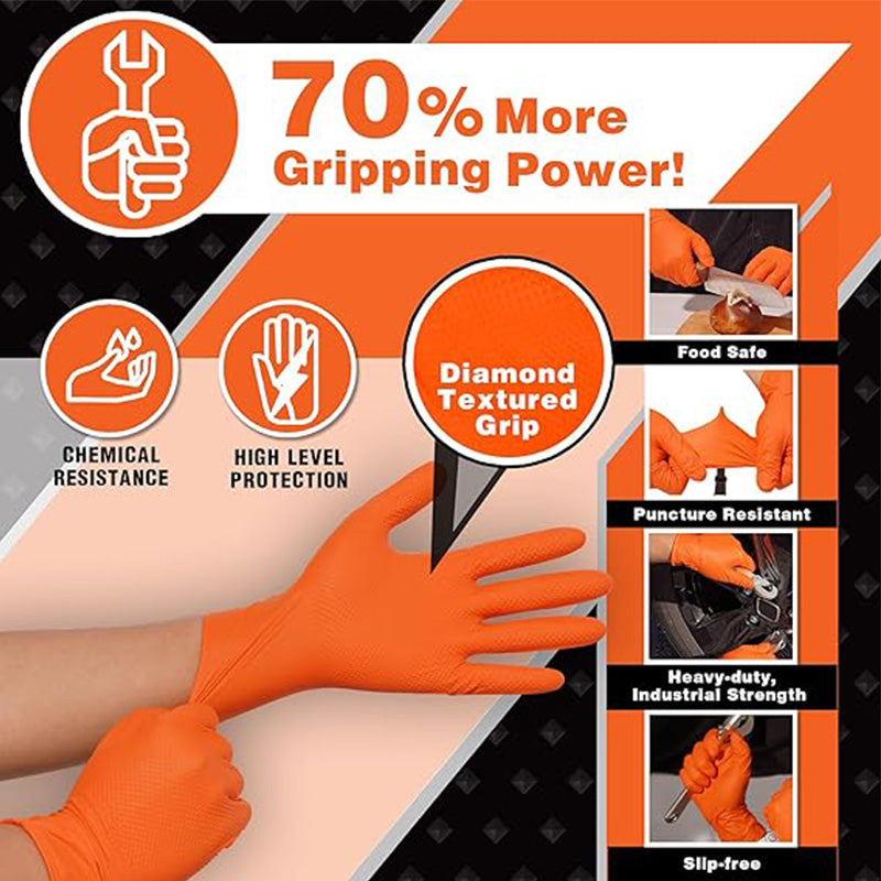 Duraglove™ – Gants Résistants aux Produits Chimiques et à l’Usure | 30 pièces