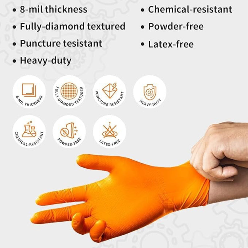 Duraglove™ – Gants Résistants aux Produits Chimiques et à l’Usure | 30 pièces