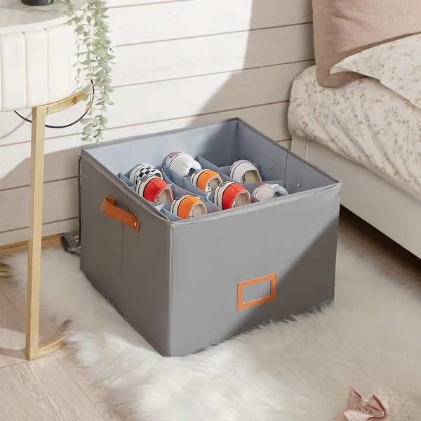 Chaussibox™ – L’Organisateur de Chaussures Pliable et Gain de Place