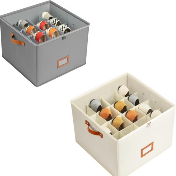 Chaussibox™ – L’Organisateur de Chaussures Pliable et Gain de Place