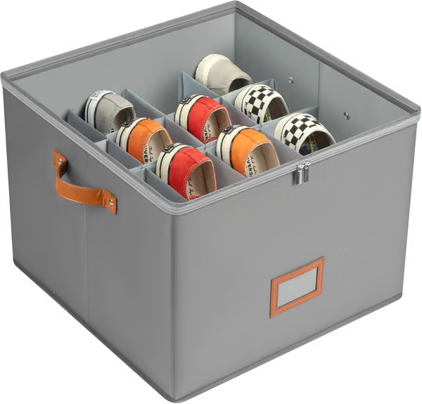 Chaussibox™ – L’Organisateur de Chaussures Pliable et Gain de Place
