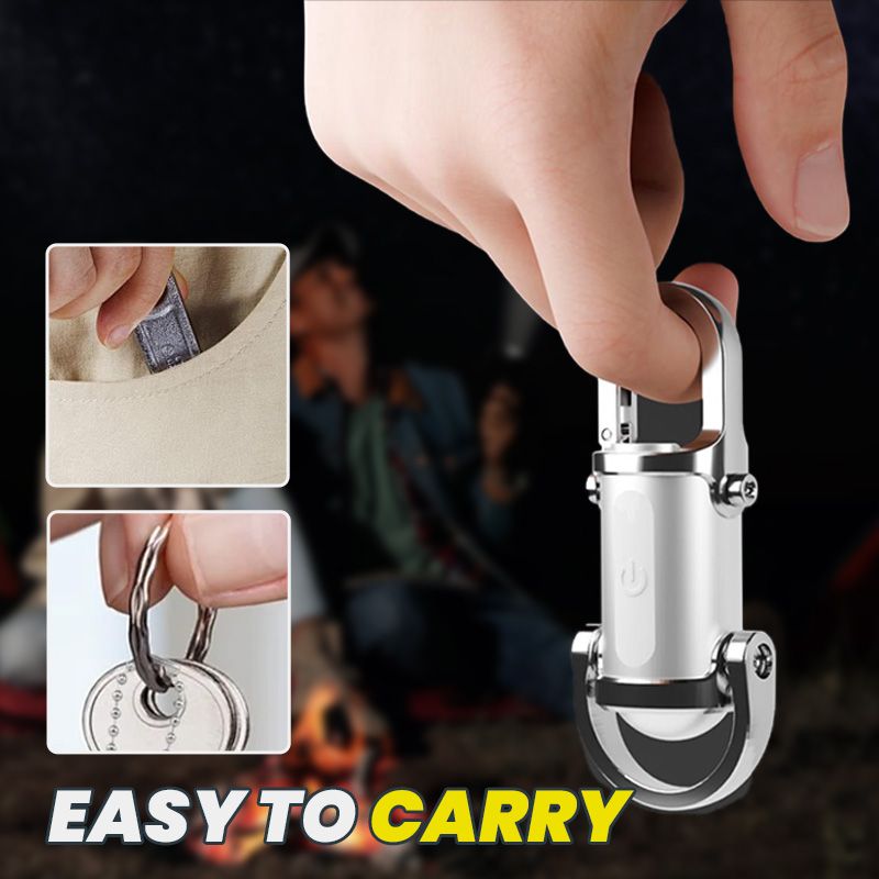 NovaKey™ – Mini Lampe Torche Porte-Clés Polyvalente