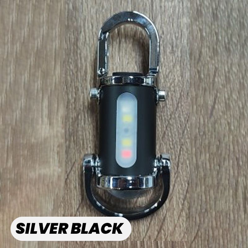 NovaKey™ – Mini Lampe Torche Porte-Clés Polyvalente