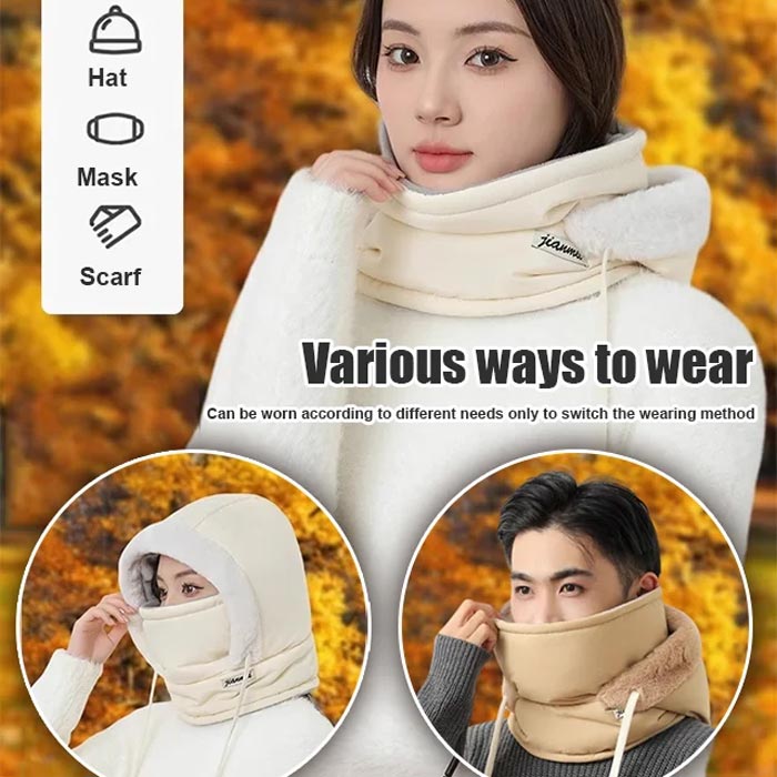 Nordveil™ – Chapeau Thermique Hiver 4-en-1