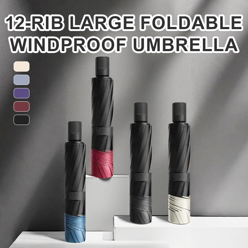 Ventora™ – Parapluie Pliable Résistant au Vent