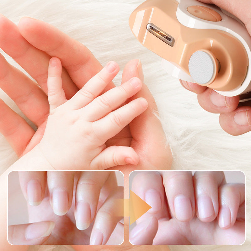 ClipoSoft™ – Le coupe-ongles électrique 2 en 1 pour toute la famille ✨
