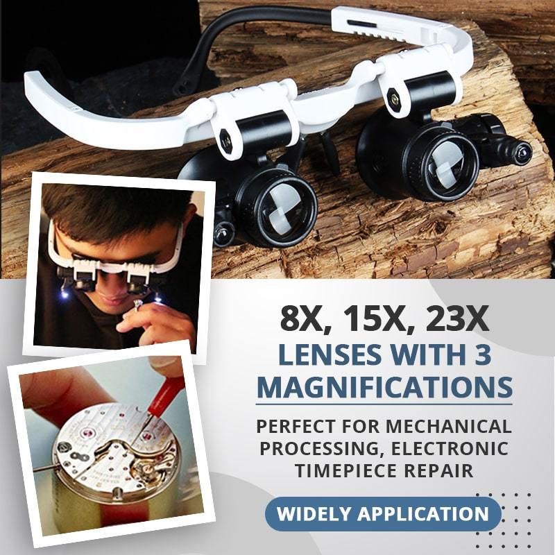 Optivéra™ | Loupe Frontale LED