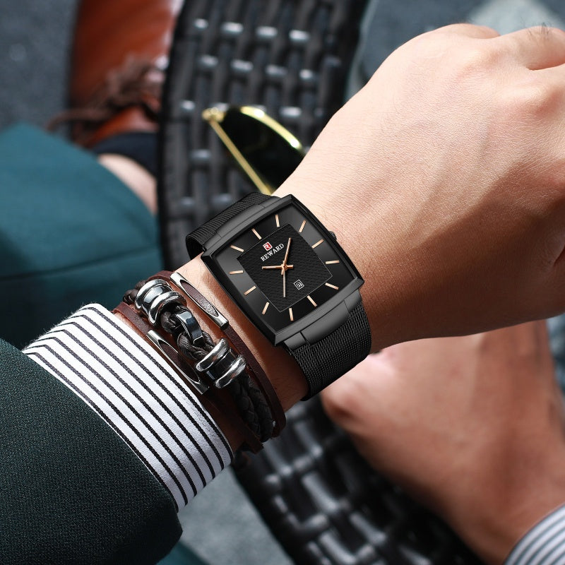 ModernoLux™ – La montre homme ultra-fine au style intemporel
