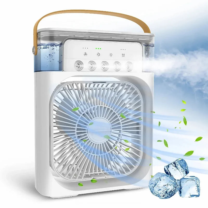 IceFan™ - Ventilateur rafraîchissant portable 3-en-1