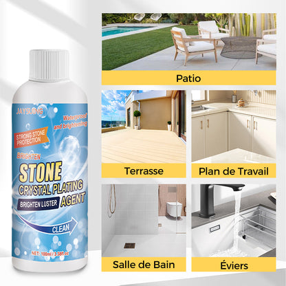 PureStone™ – Soin Nettoyant & Raviveur pour Surfaces Minérales
