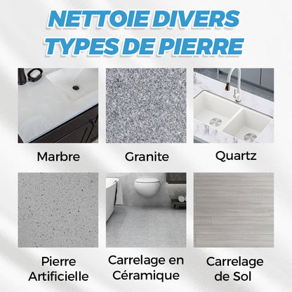 PureStone™ – Soin Nettoyant & Raviveur pour Surfaces Minérales