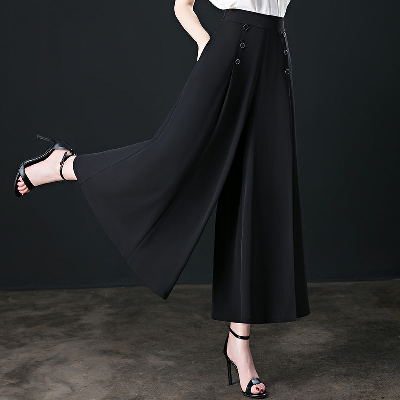 Élancia™ Pantalon Large Plissé Confort
