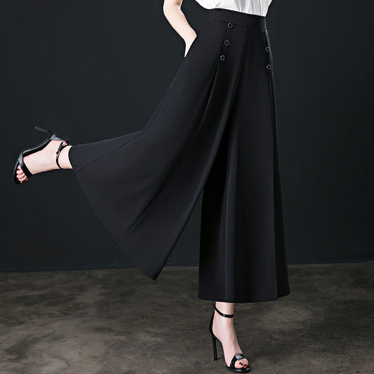 Élancia™ Pantalon Large Plissé Confort
