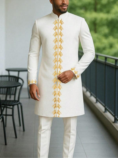 Kaviro™ - Ensemble Caftan Homme 2 Pièces
