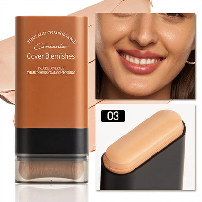 VelourSkin™ – Stick Fond de Teint Hydratant avec Pinceau Intégré | 1+1 GRATUIT