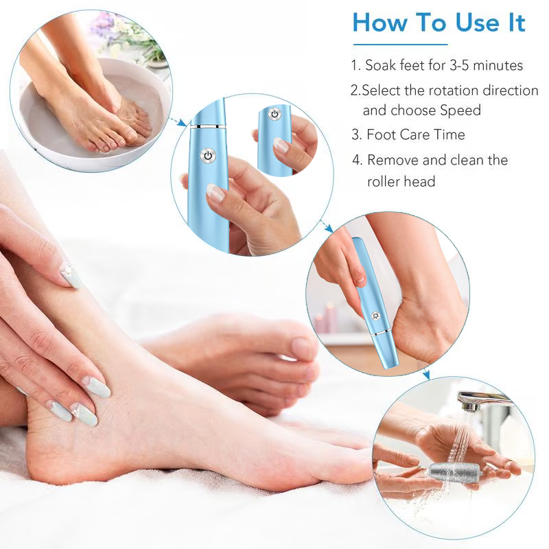 Silkava™ | Râpe Électrique pour Pieds – Douceur & Soin au Quotidien