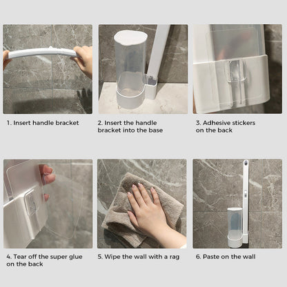 PureLavo™ - Kit de Brosse WC avec Éponges Jetables