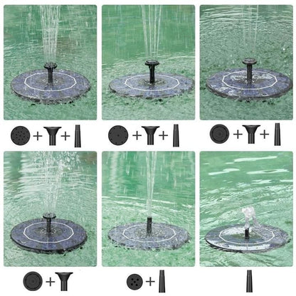 Aquasolys™ Fontaine Solaire de Jardin – Élégance Naturelle