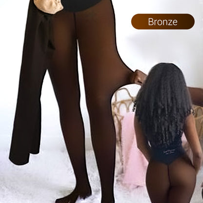 VeluraFrost™ – Collants d’hiver effet transparent & chaleur discrète