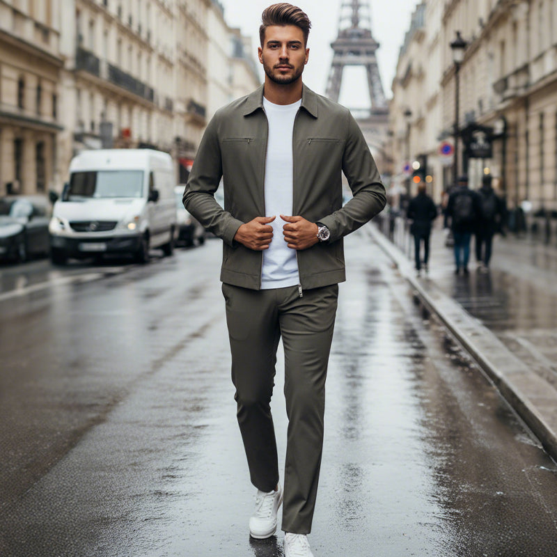 Velaro™ Ensemble 2 Pièces pour Homme – Élégance Décontractée au Quotidien