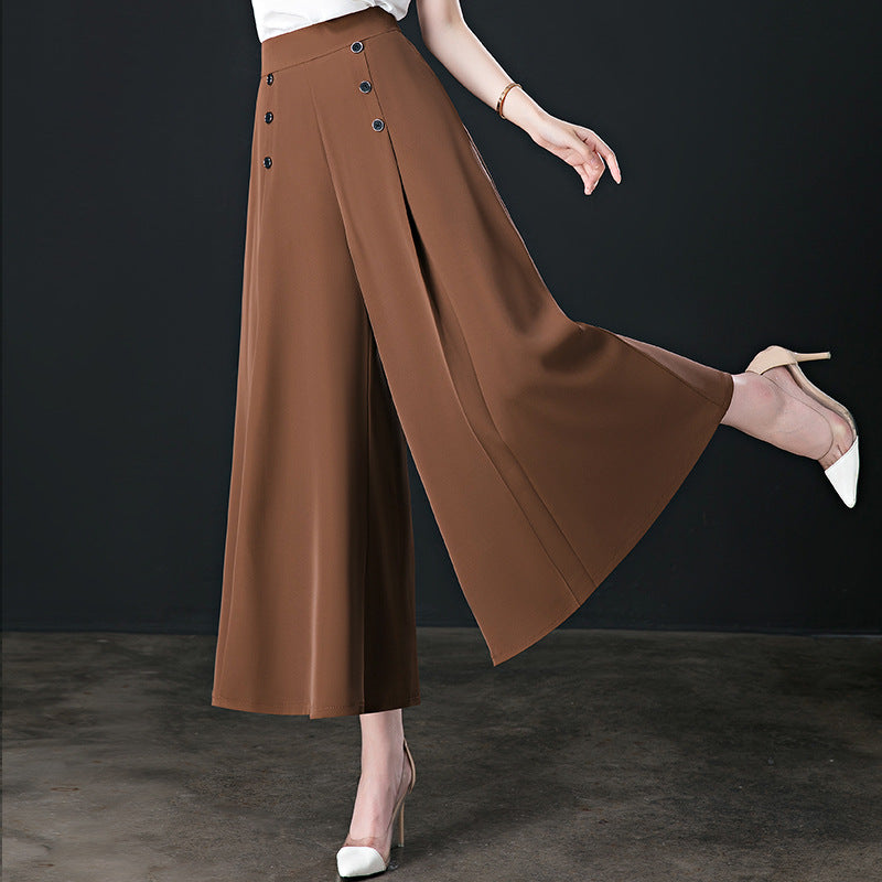 Élancia™ Pantalon Large Plissé Confort