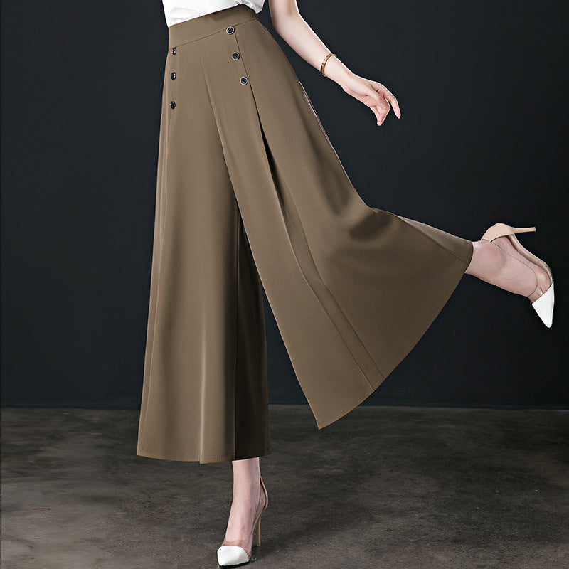 Élancia™ Pantalon Large Plissé Confort