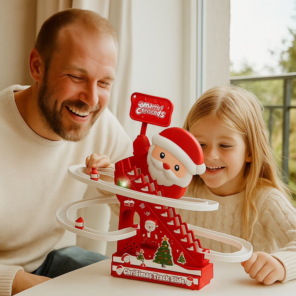 MerryGlide™ – La glissoire de Noël magique pour des heures de plaisir à jouer