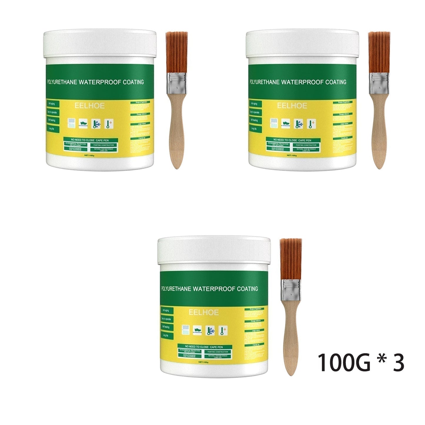 Pousbo® Seal – Mastic Imperméable Rapide et Transparent