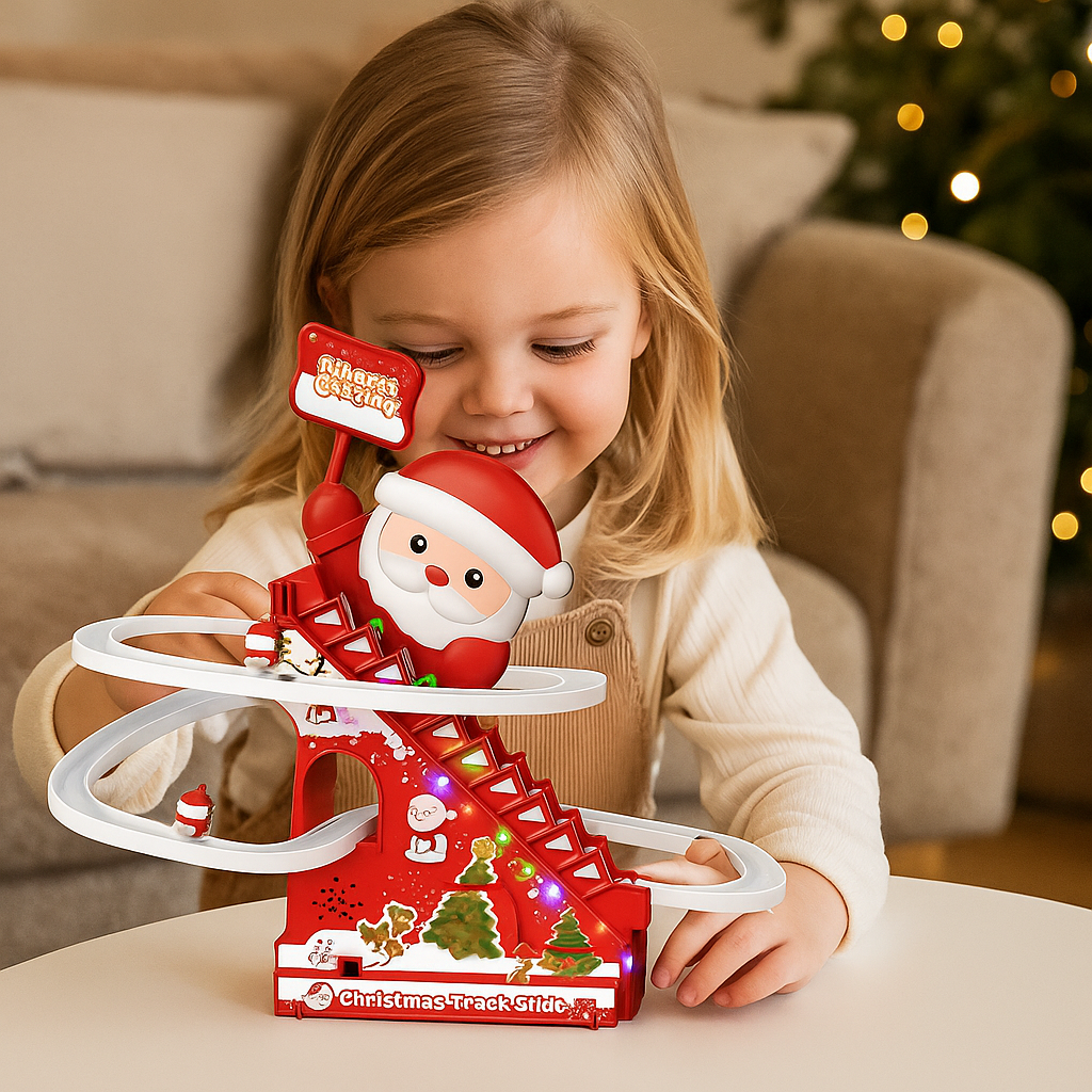 MerryGlide™ – La glissoire de Noël magique pour des heures de plaisir à jouer