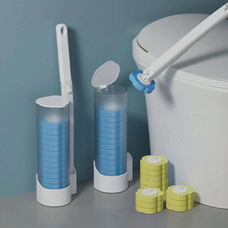 PureLavo™ - Kit de Brosse WC avec Éponges Jetables