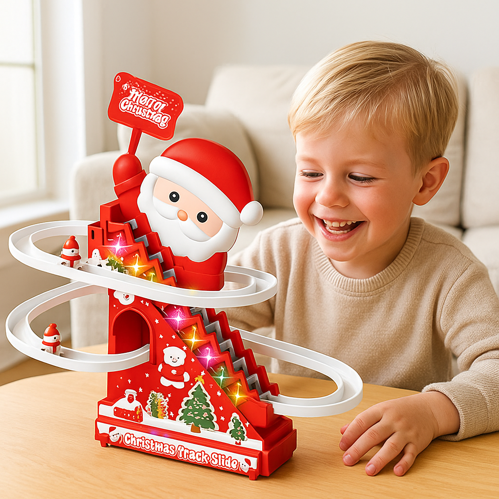 MerryGlide™ – La glissoire de Noël magique pour des heures de plaisir à jouer