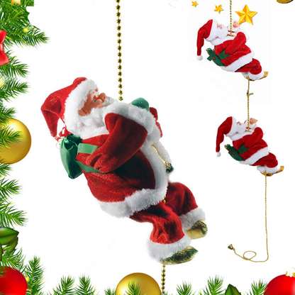 JolliClimb - Décor de corde de Père Noël – Faites vivre la magie de Noël chez vous !