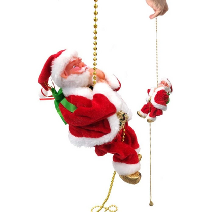 JolliClimb - Décor de corde de Père Noël – Faites vivre la magie de Noël chez vous !