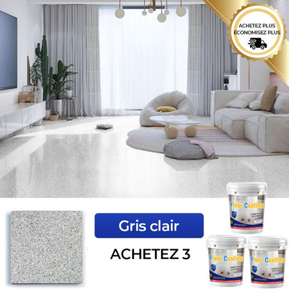 Marbélia™ – Revêtement de sol époxy effet marbre haute brillance
