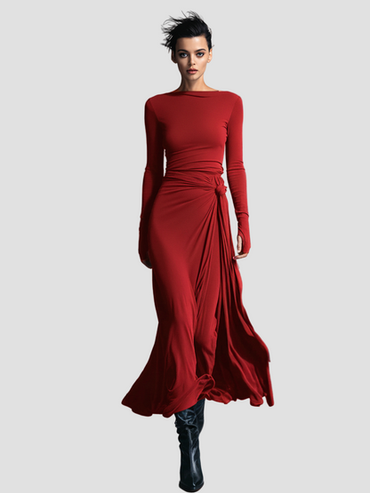 Lunévia™ | Robe élégante avec un détail modelant subtil