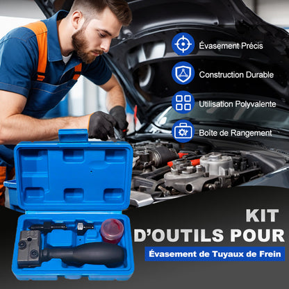 Torqueva Pro™ – Kit de Sertissage pour Tuyaux de Frein
