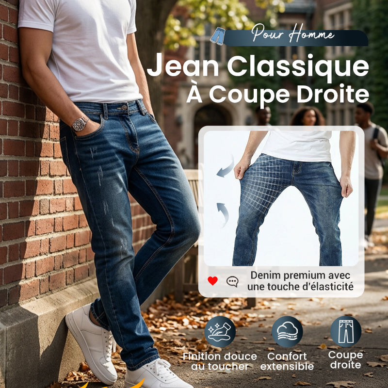 Denvaris™ - Jean Homme Coupe Droite