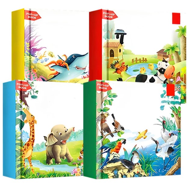 Livre 3D Pop-Up Animéo™ – L’apprentissage devient une aventure !
