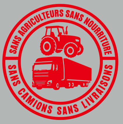 AgriVoix™ – Autocollant Vinyle “Sans Agriculteurs, Pas de Nourriture” | 1+2 GRATUIT