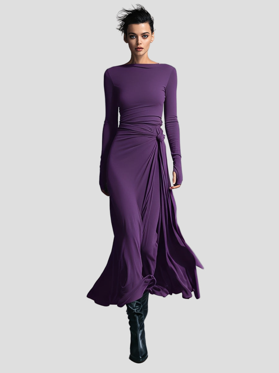 Lunévia™ | Robe élégante avec un détail modelant subtil