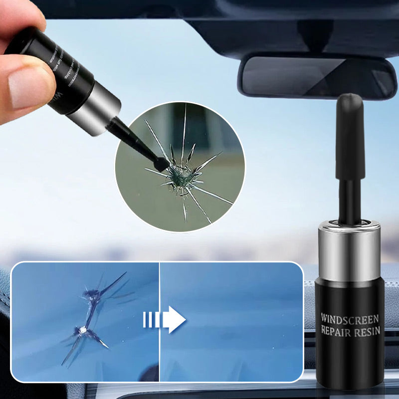 GlassFix™ – Kit de Réparation de Vitres Auto