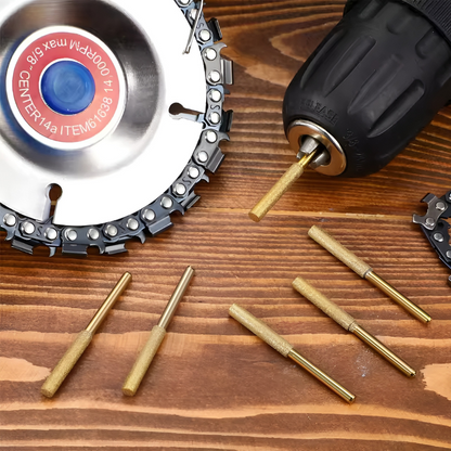 SharpEZ™ – Affûtage Rapide et Facile de votre Chaîne de Tronçonneuse