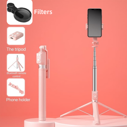 Virexa™ - Perche Selfie Trépied Bluetooth