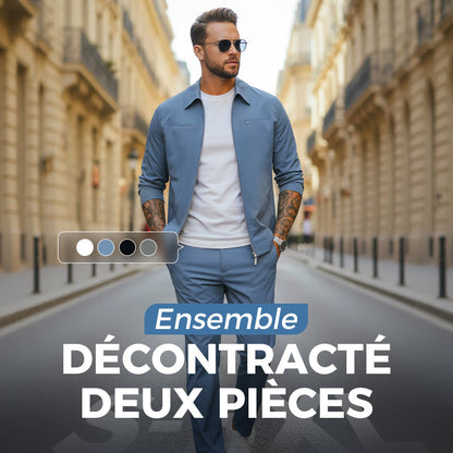 Velaro™ Ensemble 2 Pièces pour Homme – Élégance Décontractée au Quotidien
