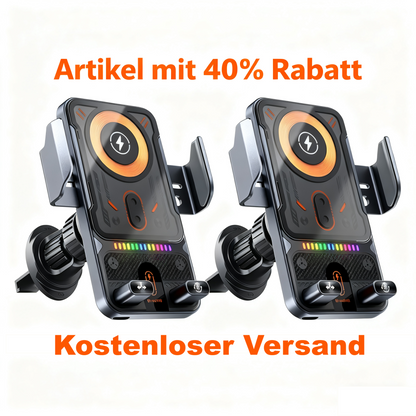 Auronex™ SmartDrive 2-en-1 Support Auto avec Chargeur Sans Fil