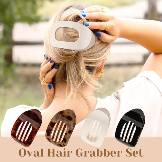 Auréa™ - Ovale Pinces à Cheveux | 1+3 GRATUIT